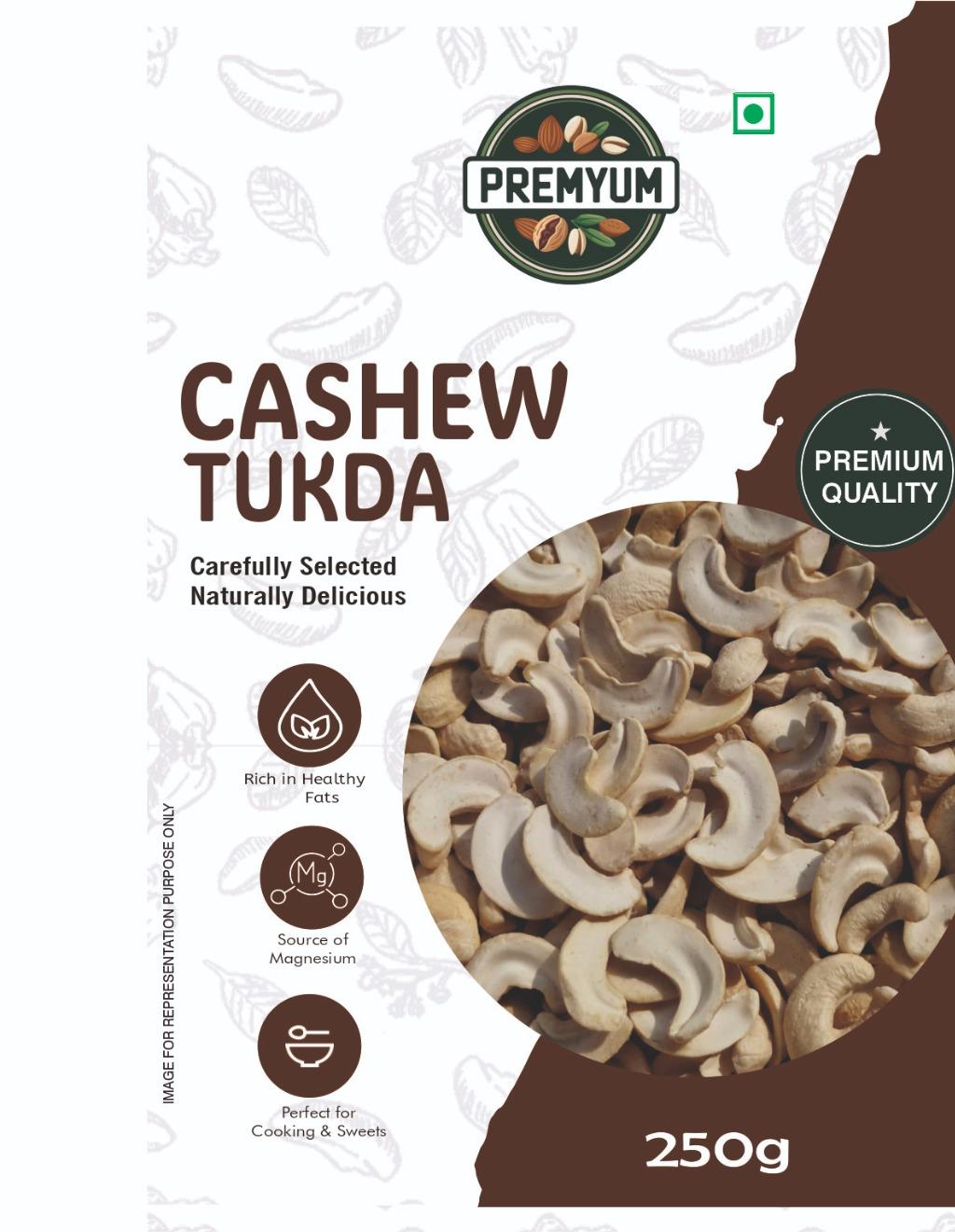 Premyum Cashew Pieces 250g | Tukda Kaju - Image 4